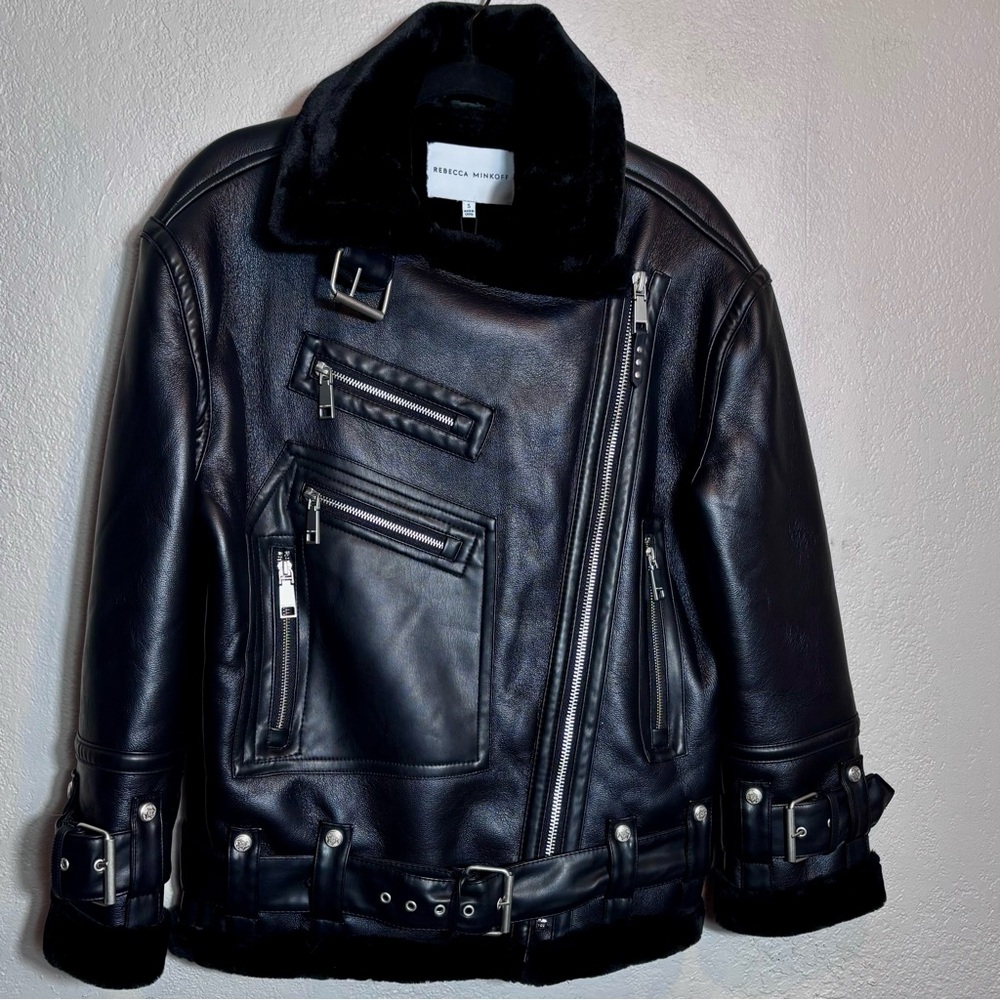 Rebecca Minkoff Black Leather Jacket